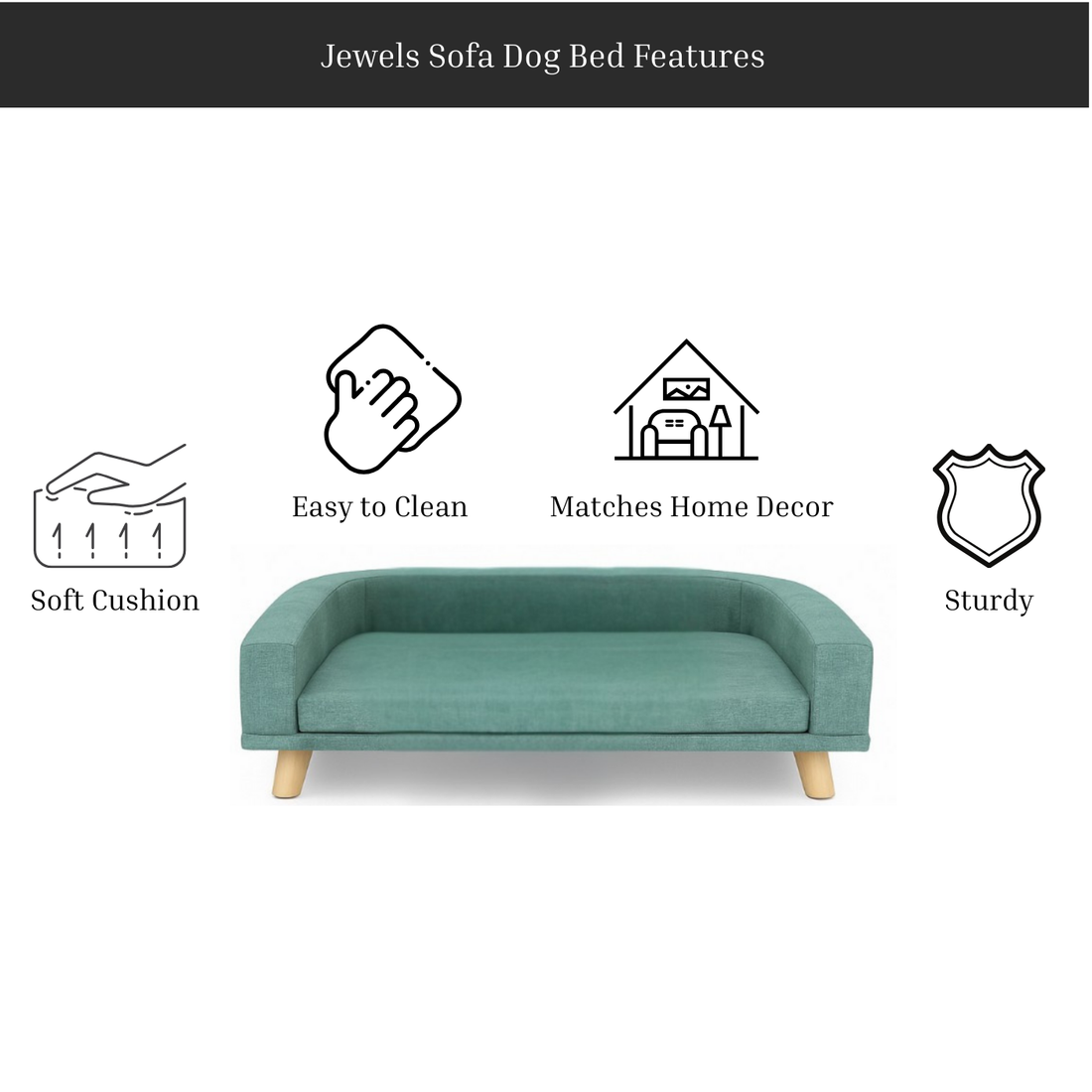 Jewels Sofa Dog Bed