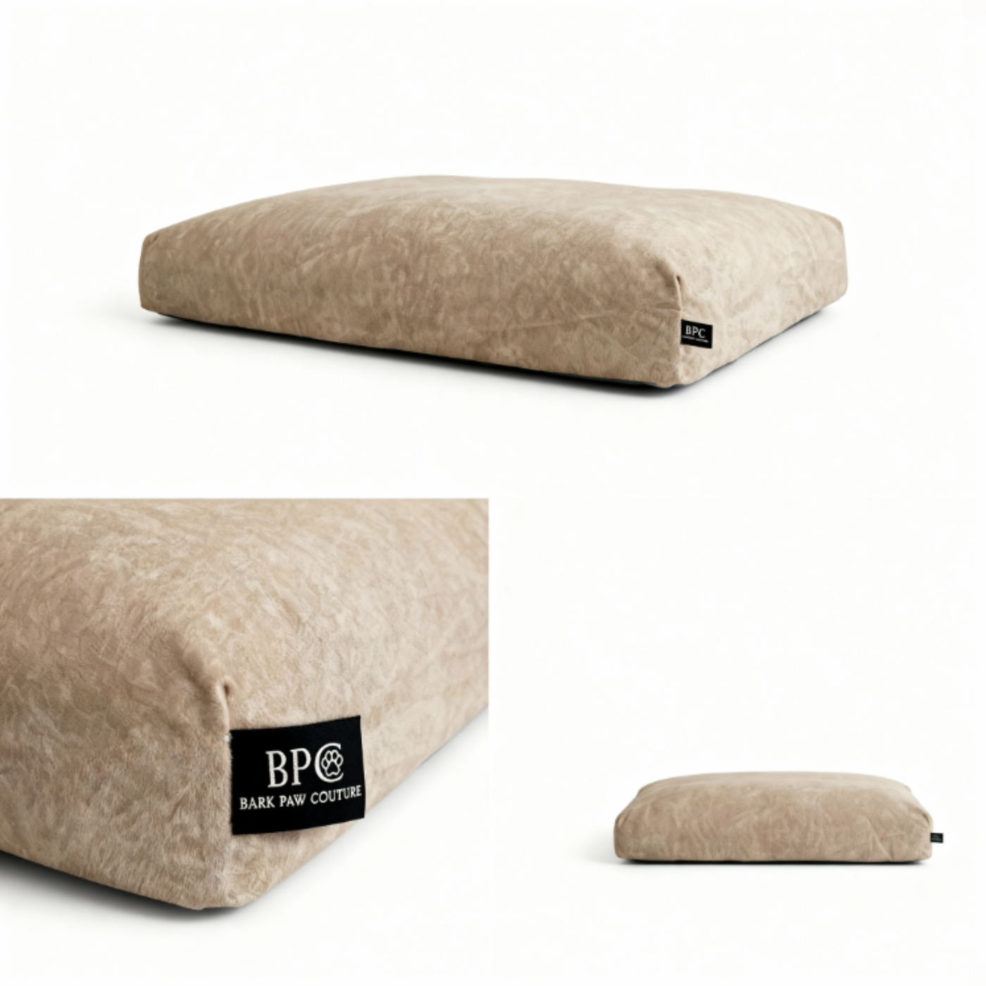 Replacement Cover Luxe Pet Lounger Chenille - Sahara Taupe